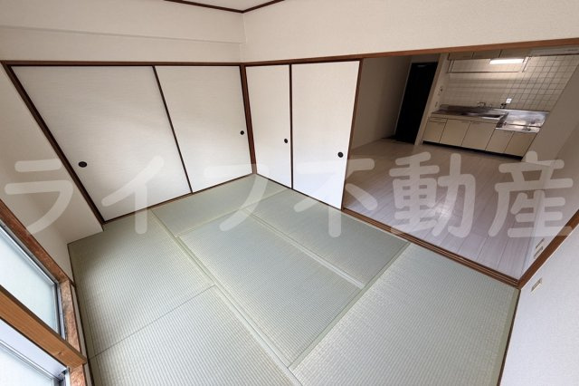 サンハイツ昭和町の和室|来客時にも便利な和室付き