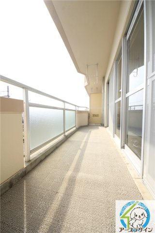 第二コーポ学苑のバルコニー|※類似部屋