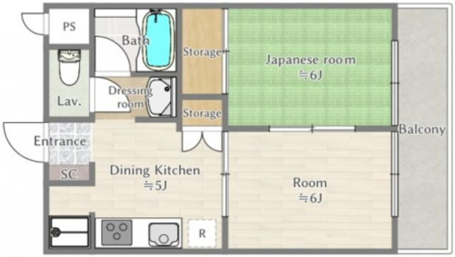 レジデンス水村の間取り