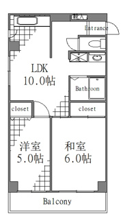 【間取り】 | グローハイツ根岸