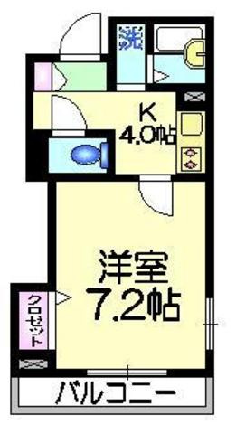 Ｋパレス千寿の間取り|★角部屋２面採光★