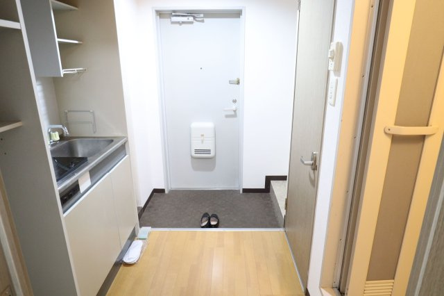 サンビレッジの玄関
