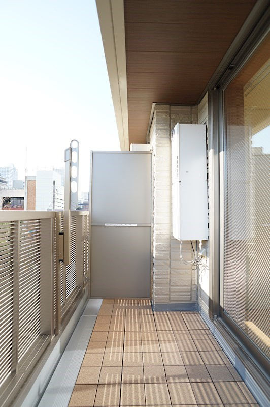 江東区猿江１丁目の賃貸マンションのバルコニー|奥行きのあるバルコニー♪