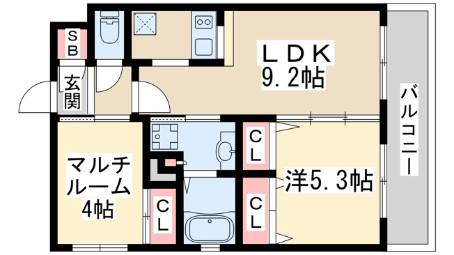 【間取り】 | エステムコート新大阪13ニスタ