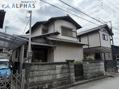 【外観】 | 高砂市荒井町紙町　一戸建て | 間口広々しており整形地♪