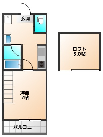 ハナコハウスの間取り