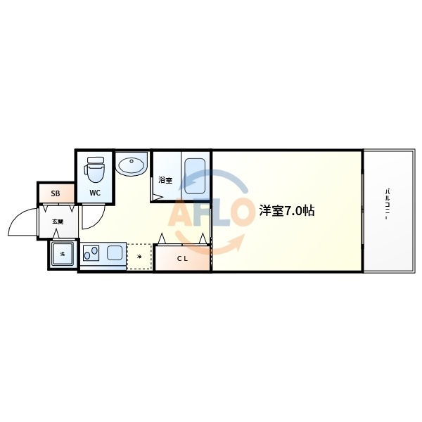 レジデンス大阪城前の間取り|レジデンス大阪城前　間取り