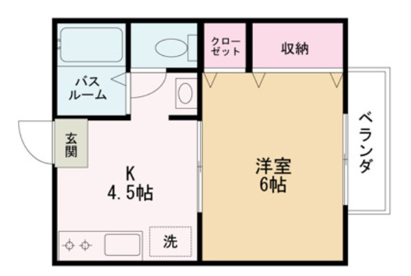 メゾンオルムの間取り