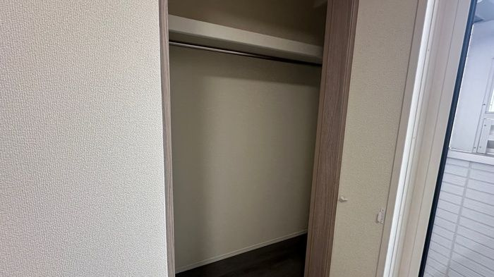 ブランクレールの収納