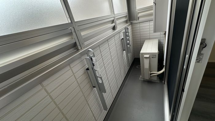 ブランクレールのバルコニー