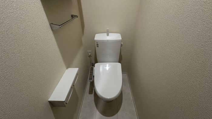 ブランクレールのトイレ