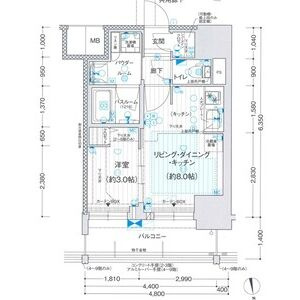 プレサンスレイズ千種今池Ⅱの間取り