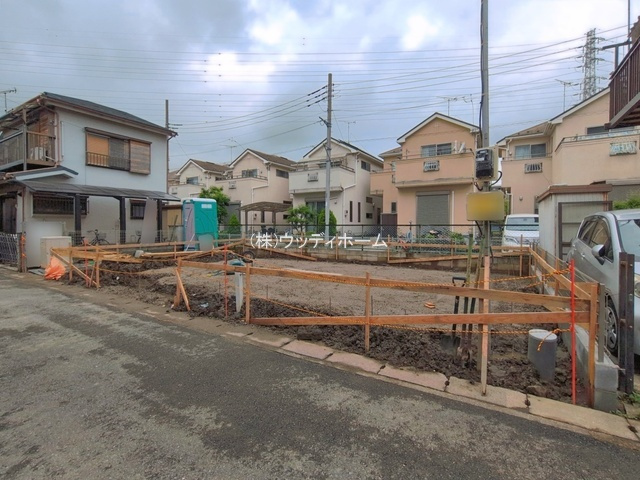 越谷市大林　新築一戸建ての外観