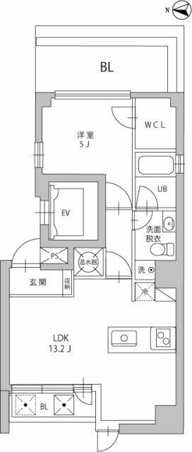 ルーチェ高輪の間取り
