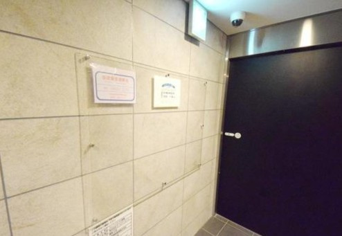 台東区柳橋２丁目の賃貸マンションのエントランス