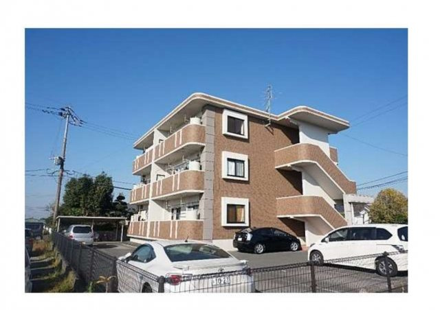 上益城郡益城町大字古閑の賃貸マンションの外観|おしゃれな外観です
