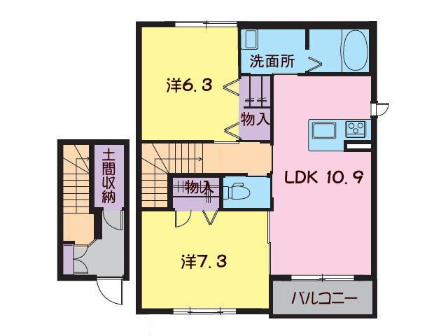 ブエナビスタの間取り