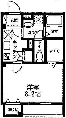 ヘリテージ椎名町　B棟の間取り|間取りです。