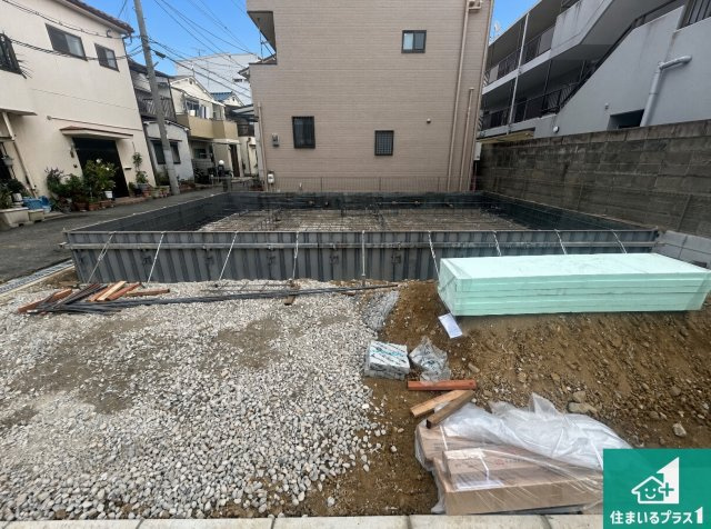 ◆堺市東区引野町　第1期　新築一戸建ての外観|現在の進捗状況です！順調に作業進行中、完成が待ち遠しいです！詳細の間取り等、お気軽にお問い合わせください！