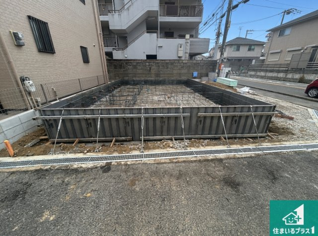 ◆堺市東区引野町　第1期　新築一戸建ての外観|現在の進捗状況です！順調に作業進行中、完成が待ち遠しいです！詳細の間取り等、お気軽にお問い合わせください！