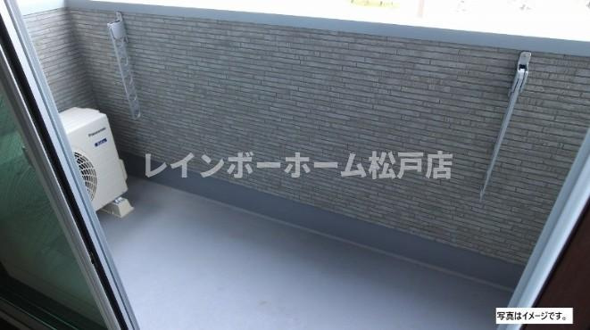 【仲介手数料：50％OFF】対象物件！のバルコニー|※写真はイメージです。