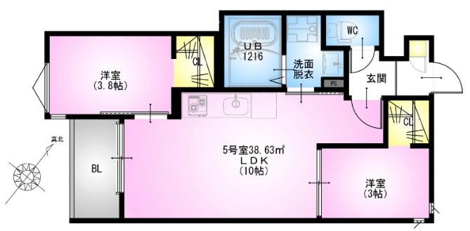 特典：仲介手数料が無料です!!の間取り