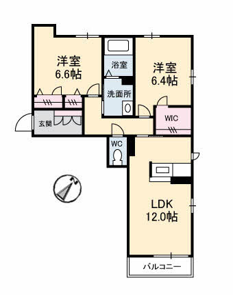 【間取り】 | シャーメゾン　ベルクムント
