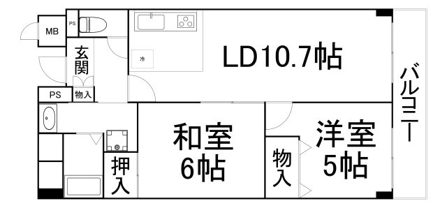 【間取り】 | グランディール阪南町