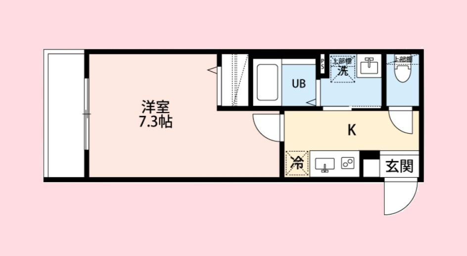 ヘゼリヒフラット日進の間取り