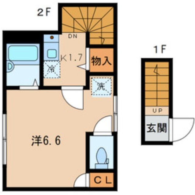 アイコート高円寺北の間取り