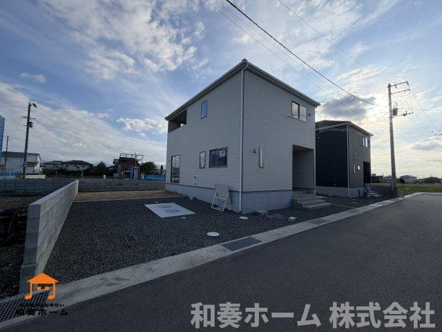 クレイドルガーデン徳島市国府町日開第2の前面道路含む現地写真