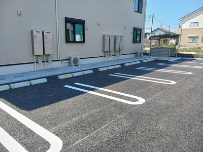 【駐車場】 | エリール　Ｂ | 駐車場完備です