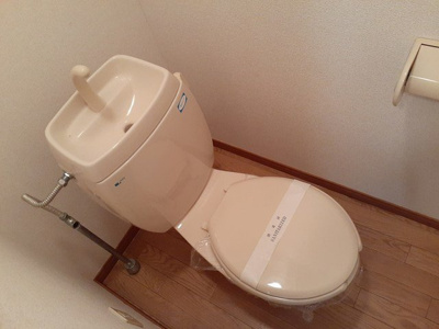 【トイレ】 | グリーンハイツ | 清潔感のあるトイレです