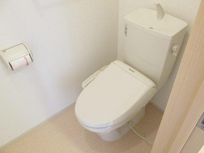 【トイレ】 | ラフレシール　Ｂ | 清潔感のあるトイレです