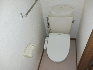 【トイレ】 | アキラハイツ | 落ち着いたトイレです
