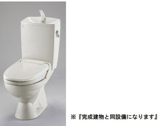 【トイレ】 | バリーフィールド　Ｄ | 清潔感のあるトイレです