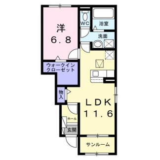 【間取り】 | バリーフィールド　Ｄ