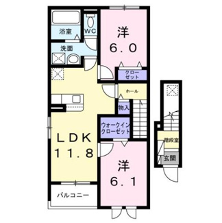 【間取り】 | バリーフィールド　Ｄ