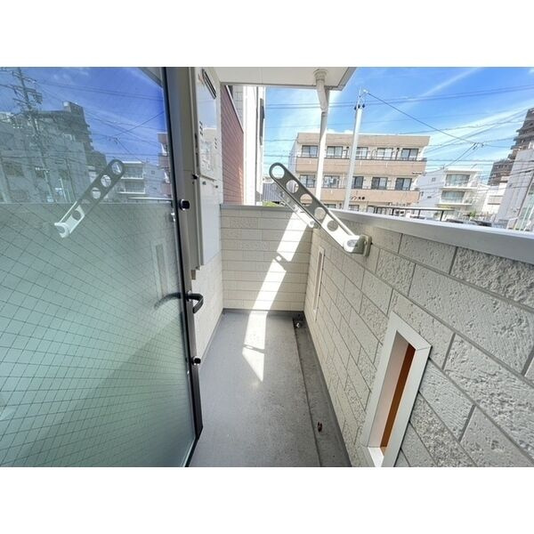 Pura Vidaナゴヤドーム前　名古屋市賃貸　仲介手数料無料のバルコニー
