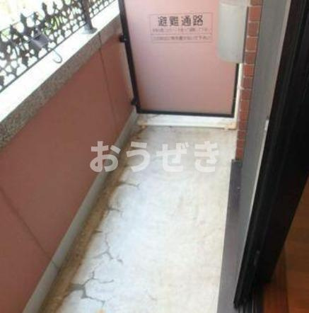 グリフィン横浜・山下町弐番館のバルコニー|※同仕様参考写真
