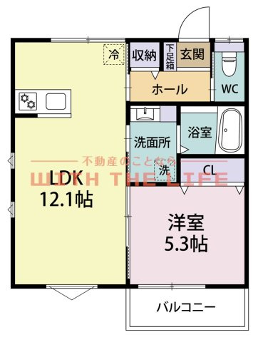Alba Bloom【キャンペーン対象物件】の間取り|同建築会社の別物件です