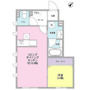【間取り】 | アトール上野毛
