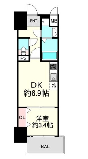 【間取り】 | レシオス阿倍野ヴィータ