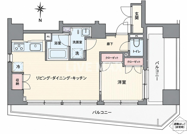 ※間取り図面に相違がある場合は、現況が優先されます。