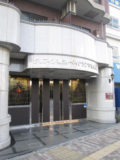 グリフィン横浜・ベイグランデ壱番館のエントランス