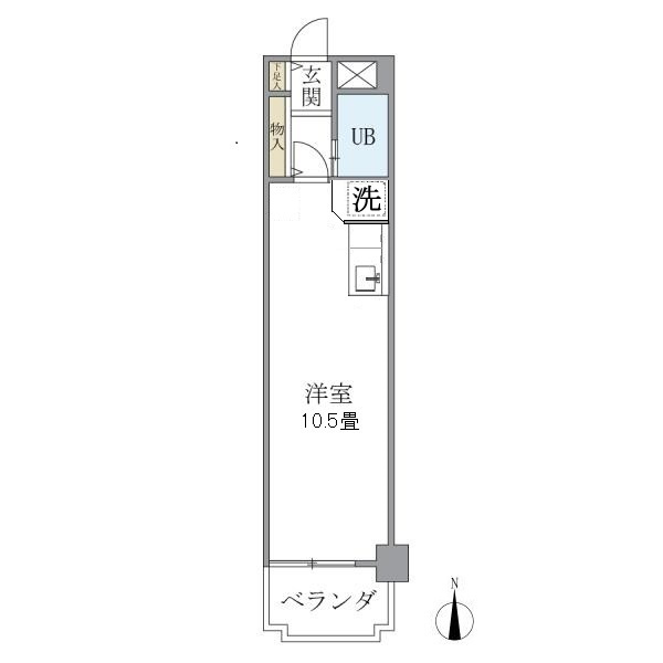 シルクロードビルの間取り