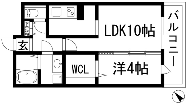 【間取り】 | アーバンハイツ段上