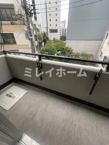 ブルーノコート蒲田のバルコニー