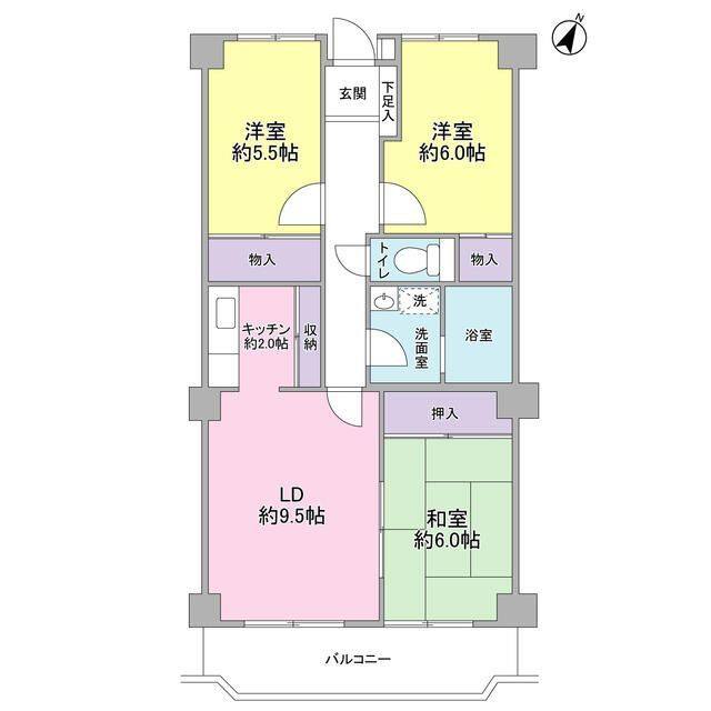 ジュノーヒルの間取り