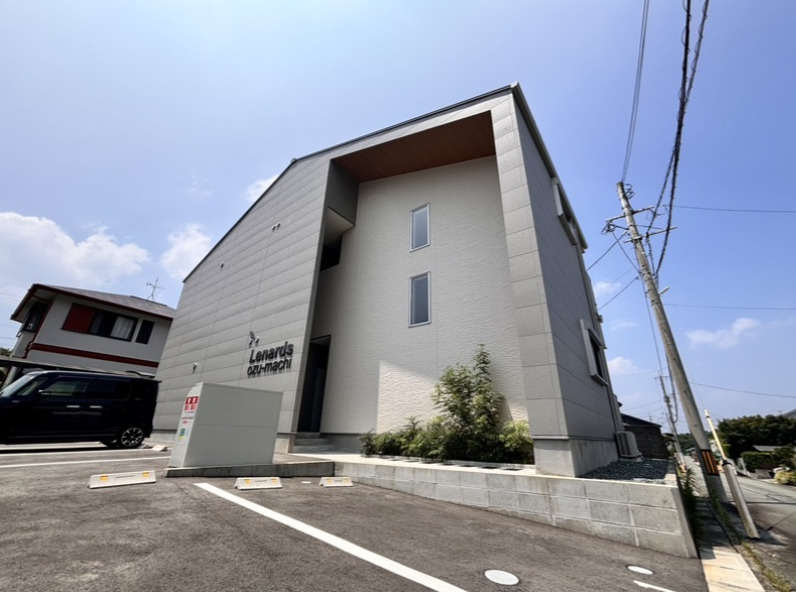 菊池郡大津町大字大林のアパートの外観|外観もきれいです
